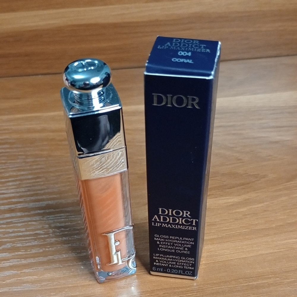 Dior Addict Lip Maximizer Gloss in Coral Peach